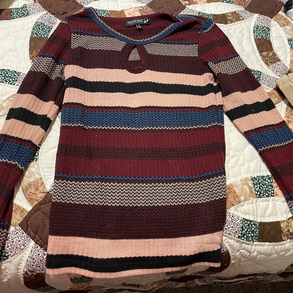 Living doll long sleeve women’s top